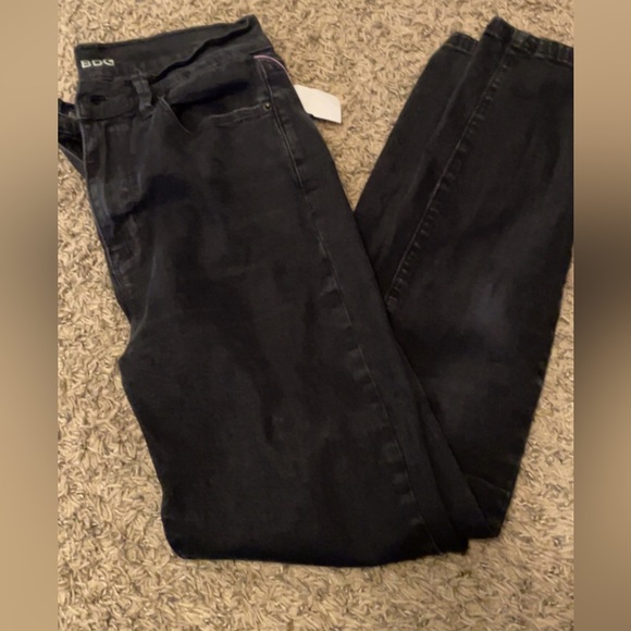 Solid black Jeans! No Rips - Picture 1 of 2